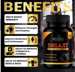 Siddha cure Shilajit capsule for stamina Pack 2( 30 Caps X 2 )