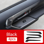 Toyota RAV4 XA50 2019 2020 2021 2022 2023 2024 H&uuml;briid Roostevaba Auto Uksek&auml;epidemete Raam Liistud Dekoratsioon Katte Riba Kleepsud must