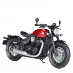 WELLY 1/12 m&otilde;&otilde;tkava Triumph Bonneville Bobber sulamist miniatuurmootorratta mudelm&auml;nguasi simulatsioonivalatud metallist laste m&auml;ngumootorratas kingitus punane