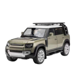 1/18 Skaala Land Rover Defender SUV Sulamist Suure Suurusega Skaala Automudel Valatud Metallist Heli ja Valgusega Kollektsioon Laste M&auml;nguautod Kingitused roheline