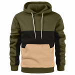 S&uuml;gis Talv Meeste Kapuutsiga Dressipluusid Mood Patchwork Streetwear Kapuutsiga Dressipluusid Meeste Spordi Vabaaja Pullover Dressipluus Lahtised Topid Mees M valge