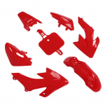 Plastikust katte poritiiba komplekti korpuse komplekti asendus XR50 CRF50 50cc 70cc 90cc 110cc 125CC mustusaevu jaoks