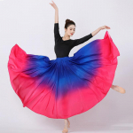 720 kraadi Hispaania flamenkotantsu esineja kleidid naistele laval esinemiseks tantsuseelikud kost&uuml;&uuml;mid vestido 95cm