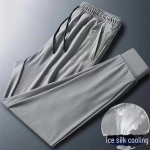 Meeste suvised Ice Silk Mesh kiirkuivavad lahtised spordip&uuml;ksid 3XL [145-160 lbs]