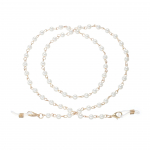 Valge imitatsiooniga p&auml;rl P&auml;ikeseprillid Ketipaelad Paelad Helmeketi liitmine Peenikesed kettprillid Riputusn&ouml;&ouml;rihoidja Juhtmepael Aksessuaarid kuld