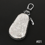 Universaalne teemant auto v&otilde;tmehoidja hoiu&uuml;mbris Luksuslik kristallist v&otilde;tmehoidja v&otilde;tmehoidja koti rahakott BMW Lada Benz v&otilde;tmehoidja jaoks valge