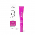 Foxtale Firming Eye Gel to Reduce Dark Circles, Puffy Eyes, Fine Lines | Cooling and Eyes with Peptides, Algae, Provitamin B5| Unisex - 20ml
