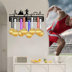 Medalikandja, Riiul medalite jaoks, Cheer hoidja jooksumedalite jaoks, Spordiv&otilde;istlus Style B