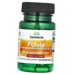Folaat, Folate 680, Swanson 30 k&ouml;&ouml;giviljakapslit (36280130) 30vcaps