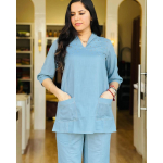India disaineri Kurta p&uuml;kside komplekt naistele Bollywoodi peokleit Kurti top tuunika VF-20251a M-38