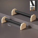 2 t&uuml;kki Push up Bar Parallets K&auml;siseisu Baarid K&auml;epidemed Puidust Meestele Naistele P&otilde;rand 40cm