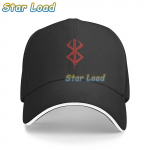 Brand Of Sacrific Punased pesapallim&uuml;tsid Peaked Cap Berserk Guts Griffith Behelit Manga p&auml;ikesevarjum&uuml;tsid unisexile One Size