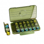 7 p&auml;eva tabletikarp 3 korda p&auml;evas &otilde;hukindel mitme sektsiooniga kaasaskantav ravimikorraldaja igap&auml;evaseks kasutamiseks