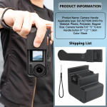 Spordikaamera Magnetiline K&auml;eshoitav Hoidik K&auml;epide Riputusn&ouml;&ouml;riga Dji Osmo Action5/4/3 jaoks Kiirkinnitusega Alus Klamber Tarvikud