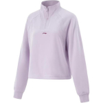 Li Ning &uuml;hev&auml;rviline p&uuml;stkraega mugav hingav mitmek&uuml;lgne lai dressipluus naistele dressipluus Pilve-lilla AWDV432-5 L