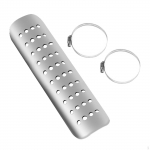 Motorcycle Exhaust Heat Shield Motorbike Accessories Easy to Install Stylish