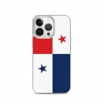Coque iPhone &ndash; Drapeau Panama &ndash; iPhone 13 Pro &ndash; Supp &ndash; Mitmev&auml;rviline &ndash; Vertikaalne
