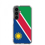 Coque T&eacute;l&eacute;phone &ndash; Samsung &ndash; Galaxy S24 Plus &ndash; Drapeau Namibie &ndash; Supp &ndash; Mitmev&auml;rviline