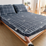 Veekindel tepitud voodilina ja madratsikaitse - Libisemiskindel, k&otilde;ik-h&otilde;lmav &uuml;hes t&uuml;kis kate 180*200cm, 1.04kg