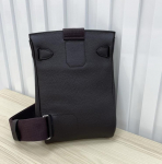 2025 Uus Unisex Pealmine Kiht Lehma Nahast Rinnakott &Otilde;lakott Ehtsast Nahast Seljakott Lukuga Riputatava Kaunistusega 26x10x36CM+silver buckle eebenmust