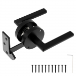 Tugev kahepoolne kiikv&auml;rava riiv, must, iselukustuv, kruvid, mutriv&otilde;ti, puidust aed, aed, tagaaed