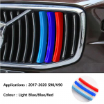For Volvo S60 S90 XC40 XC60 XC90 V60 V90 modified grille Swedish style decorative strip Interior automotive supplies Decorative 2016-2020 S90 V90BBR