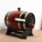 M&auml;nnipuidust veinivaat Baijiu, punase veini ja &otilde;lle hoiustamiseks - Kodu kaunistus 3L Wine Red