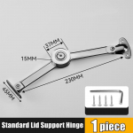 Juhuslikult peatatud kaane tugi hingedega k&ouml;&ouml;gi/toa kapi uks Reguleeritav poleeritud hingega m&ouml;&ouml;bel &uuml;lest&otilde;stetav klapp Stabi tugiriistvara