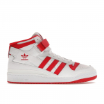 adidas Forum Mid Valge Erksinine Punane Unisex Tossud Pilvevalge GY5819 36