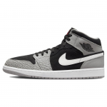 Air Jordan 1 Mid SE Elephant Toe Meeste tossud Hallid Must Valge DM1200-016 42