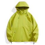 Meeste kevadine ja s&uuml;gisene uus m&auml;gede v&auml;lidisain Sense kapuutsiga paarikleit tuulekindel veekindel k&auml;mping v&auml;lijope 4XL roheline