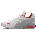 Puma Axelion Block Mugavad Kerged Hingavad Kangast Madalad Vabaaja Linna T&ouml;&ouml;les&otilde;iduks Jooksujalatsid Meeste toss Valge Punane 193148-02 42