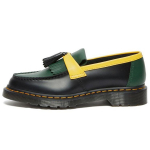 dr. Martens Adrian L&auml;ikiv Nahk V&auml;rviplokk Tuttplatvormkingad Unisex Kingad Must Roheline Kollane 27308001 41