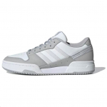 Adidas Originals Team Court 2 Mugavad Vabaaja Libisemiskindlad Vastupidavad Madalad Rula Kingad Unisex Tossud Valge Hall IF1199 41⅓