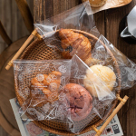 100 tk l&auml;bipaistev tr&uuml;kitud kondiitritoode isekleepuv kott kommileiva kingituse pakitud isesulguvad kotid s&uuml;nnip&auml;evaks 100Pcs