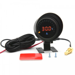 &Uuml;mmargune LCD digitaalne auto veoauto veetemperatuuri n&auml;idik 10 mm temperatuuriandur Temperatura mootorratta m&otilde;&otilde;tur koos 28 mm 30 mm 32 mm 34 mm adapteriga