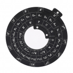 Meloodia akordit&ouml;&ouml;riist Alumiiniumist sulamist akordratas Muusikateooria &Otilde;ppering Fifths Wheel