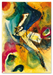 Obraz na pł&oacute;tnie Kandinsky abstrakcja 50x70 cm