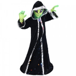 Lastep&auml;ev V&auml;lismaalane &Uuml;lemus Cosplay Riietumiskost&uuml;&uuml;m Lastele Poistele T&uuml;drukutele Halloweeni J&otilde;uludeks Karnevali Peo Rollim&auml;ngu Riietus Mask S must