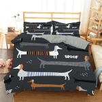 K&auml;&auml;ruse Koeravoodi Komplekt Armas V&auml;rviline Kutsika Tekikate Multikas Pol&uuml;ester Tekikate Lemmiklooma Koera Kodu Tekstiilid King Queen 2/3 tk 70x133cm 2pcs kuld