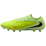 Nike Phantom 6 Low Pro AG Hyper Crimson Limelight Unisex Jalgpalliketsid Roheline Must HQ2317-800 45