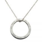 Kasutatud TIFFANY&Co. Kaelakee 1837 Ring H&otilde;be925 3,7g H&otilde;bedast Aksessuaarid
