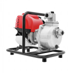 1,2 kW 38 cm&sup3; bensiini veepump Suur vooluhulk 35 GPM 4-taktiline talu niisutamiseks, tulekahju p&auml;&auml;stmiseks, kuivendamiseks 30 m t&otilde;stek&otilde;rgus punane