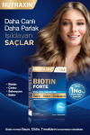 Nutraxin Biotin Forte 5 000 Mcg 60 Tbl - Biotiin, Tsink, Seleen, Vask Juuste ja K&uuml;&uuml;nte Vitamiin 1 PRC