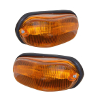 Eesmised suunatuled, komplekt 2 tk, Mercedes DAF ja muudele veoautodele, pirniga