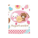 Sugarbunnies Tekid Pehme Soe Flanellist Visketekk Voodipesu Voodi Elutuba Piknikuks Reisimine Kodu Diivan 30x40in