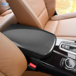 ABS s&uuml;sinikkiust mustriga auto lisatarvikud keskkonsooli kaane k&auml;etoe kasti katte sisekate BMW X3 X4 F25 F26 2011 - 2015 2016 jaoks