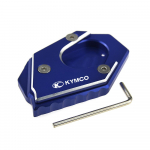 CNC high quality Side Stand Enlarger Plate Kickstand Extension For KYMCO Xciting250 300 400 Downtown300i Downtown350i sinine