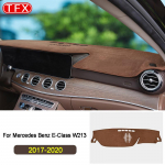 Flanellist auto armatuurlaua kattepadi Mercedes Benz E-Class W212 W213 E-Klasse E200 E250 E300 E220d AMG libisemisvastane matt W213 2017--Right Hand Dri