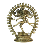 Puhas messingist Natraj Tandava poosis Murti, Jumal Shiva Shankar Mahadev Tantsu Kuju